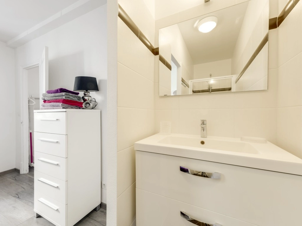 Salle de bain de la résidence Sonaxis